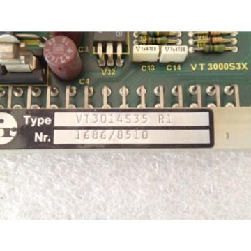 Rexroth Prop Amplifier VT-3014 VT3014S35 R1 VT3000S3X w/ Warranty