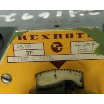 REXROTH 2FRM10-21/25L FLOW CONTROL VALVE 2FRM102125L