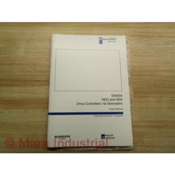 Rexroth Indramat DOK-DIAX04-HDD+HDS Project Planning Manual (Pack of 6)