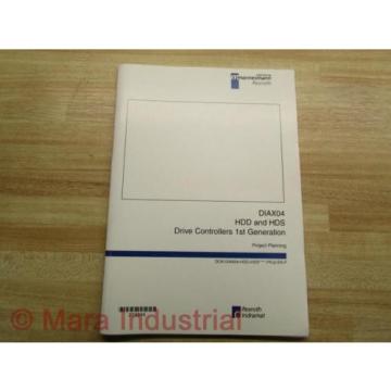 Rexroth Indramat DOK-DIAX04-HDD+HDS Project Planning Manual (Pack of 6)