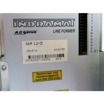 Bosch/Rexroth NAM 1.2-15 Indramat 246506 mit Garantie !!