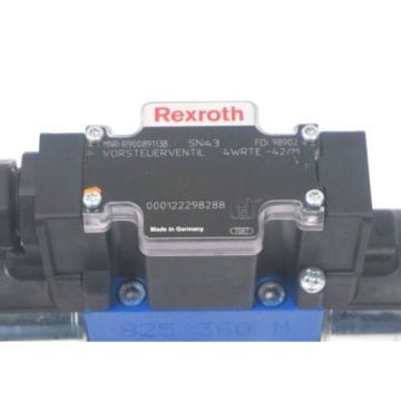 REXROTH 4WRTE-42/M PROPORTIONAL SERVO VALVE R900891138 , R900725995 REPAIRED