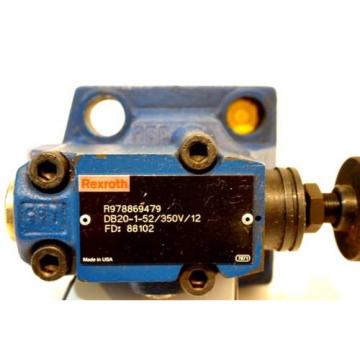 NEW REXROTH  R978869479 RELIEF VALVE DB20-1-52/350V/12