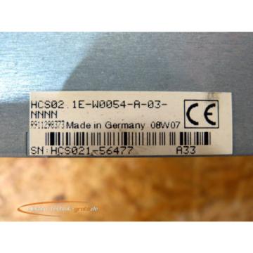 Rexroth HCS02.1E-W0054-A-03-NNNN IndraDrive C