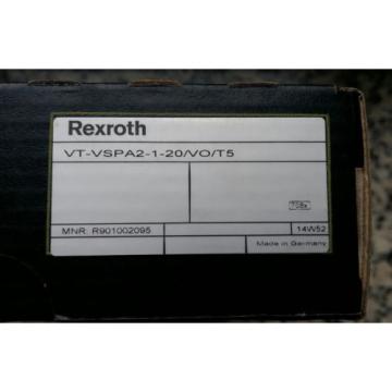 REXROTH VT-VSPA2-1-20/VO/T5 MANNESMANN MNR: R901002095 NEU