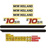 New Holland Kobelco E10SR Mini Digger Decal Kit