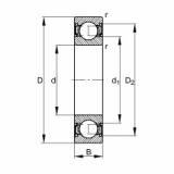 Bearing catalog 61903-2RSR FAG