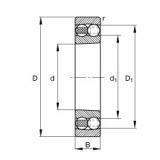 Self-Aligning Ball Bearings 2322-K-M-C3 FAG