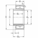 Spherical Roller Bearings 239/600-K-MB-W33+AH39/600 NKE