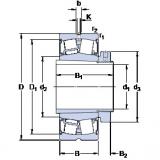 spherical roller bearing axial load BS2-2226-2CS5K/VT143 + H 2326 L SKF