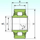 spherical roller bearing axial load GE 12 RB ISB