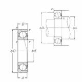 Angular Contact Ball Bearings 7915 NTN