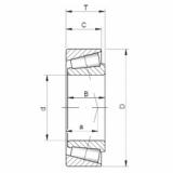 tapered roller thrust bearing 32948 A CX