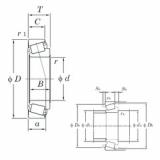 tapered roller dimensions bearings 863R/854 KOYO