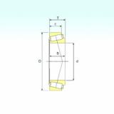 tapered roller thrust bearing 33013 ISB