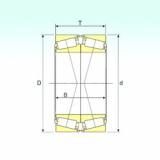 tapered roller thrust bearing 32944/DFC300 ISB