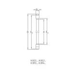 thrust ball images bearings K81116TN SKF