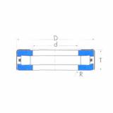 thrust ball images bearings T83 Timken