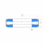 thrust ball images bearings T1380 Timken