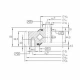 thrust ball images bearings XSA 14 0644 N INA