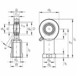 plain bushings bearings GIR 8 DO INA