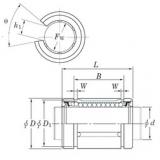 linear bearing shaft SDM50OP KOYO