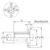 linear bearing shaft SDMF13MG KOYO