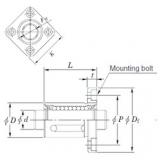 linear bearing shaft SDMK10MG KOYO