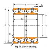 four-row tapered roller Bearings 67885dw 67820