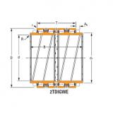 four-row tapered roller Bearings 662300d 663550