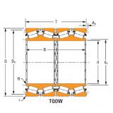 four-row tapered roller Bearings 48393d 48320d