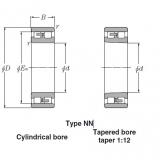 Bearings Multi-Row Cylindrical  Roller  Bearings  NN3938 