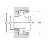 Single Row Tapered Roller Bearings NTN 32984