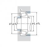 SINGLE ROW TAPERED ROLLER BEARINGS JAPAN BRAND EE153050/153100